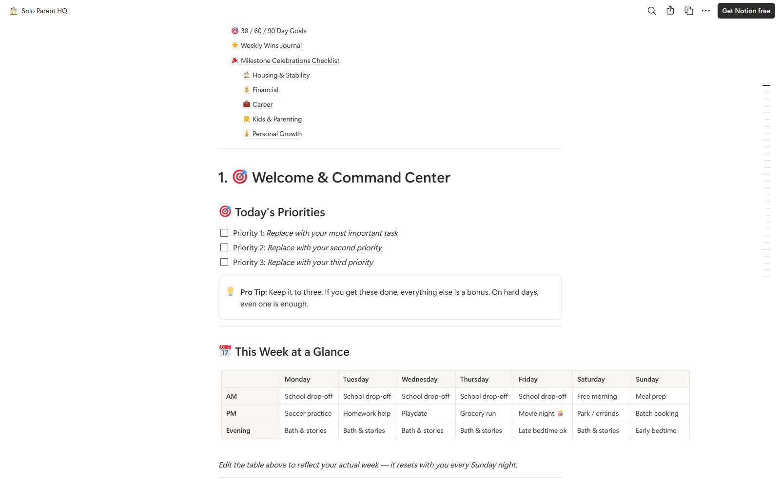 Solo Parent HQ, detail 2
